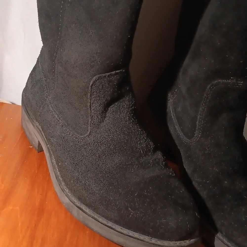 Brahma Men's Boots Size 9 Suede Black